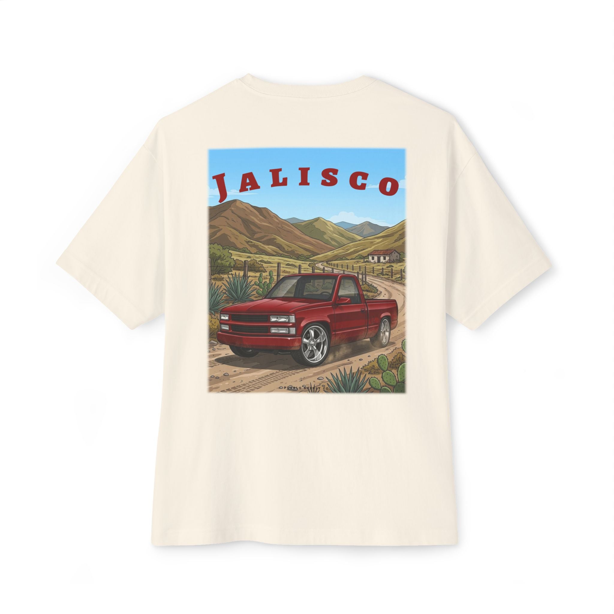 Jalisco Red OBS Truck Oversized Tee
