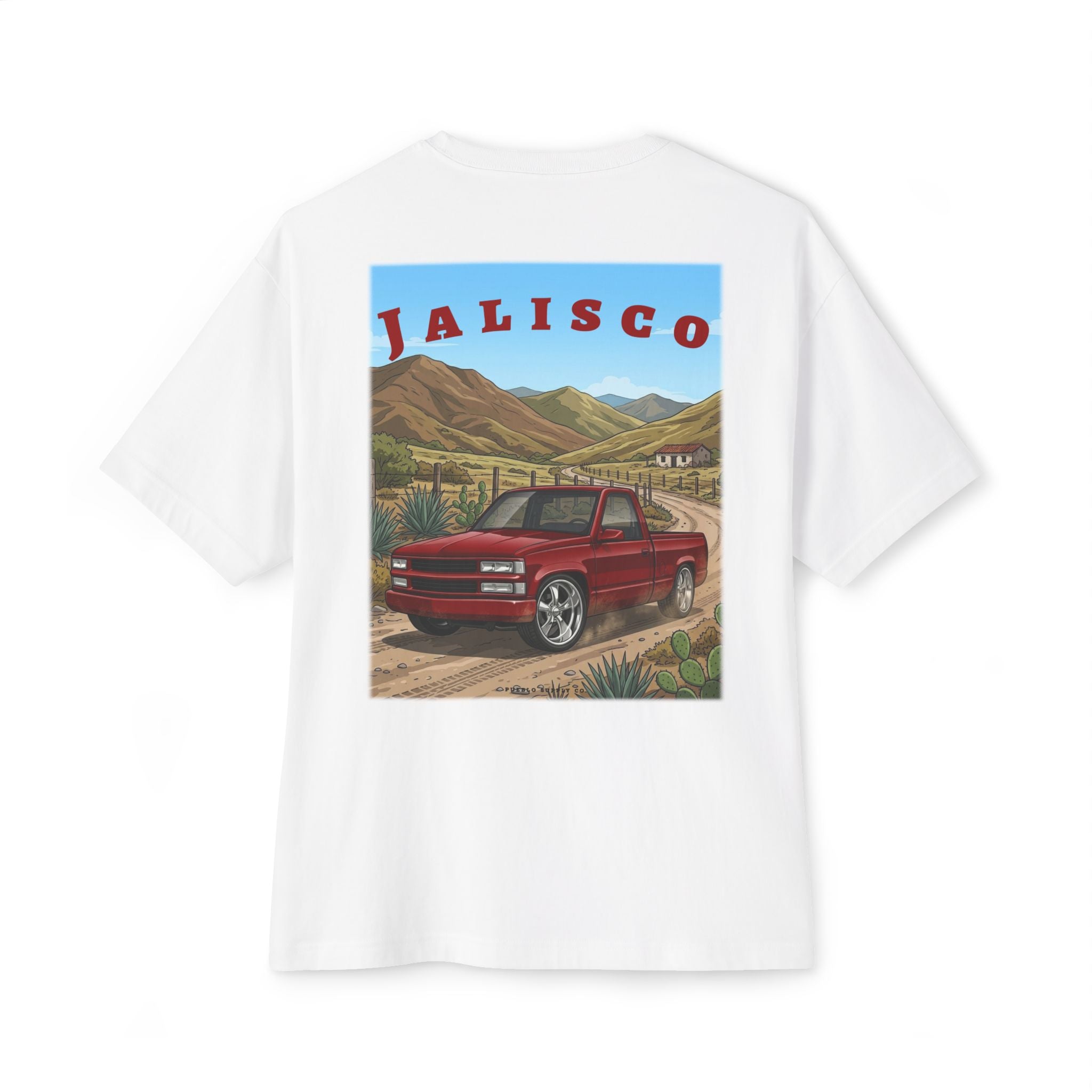 Jalisco Red OBS Truck Oversized Tee