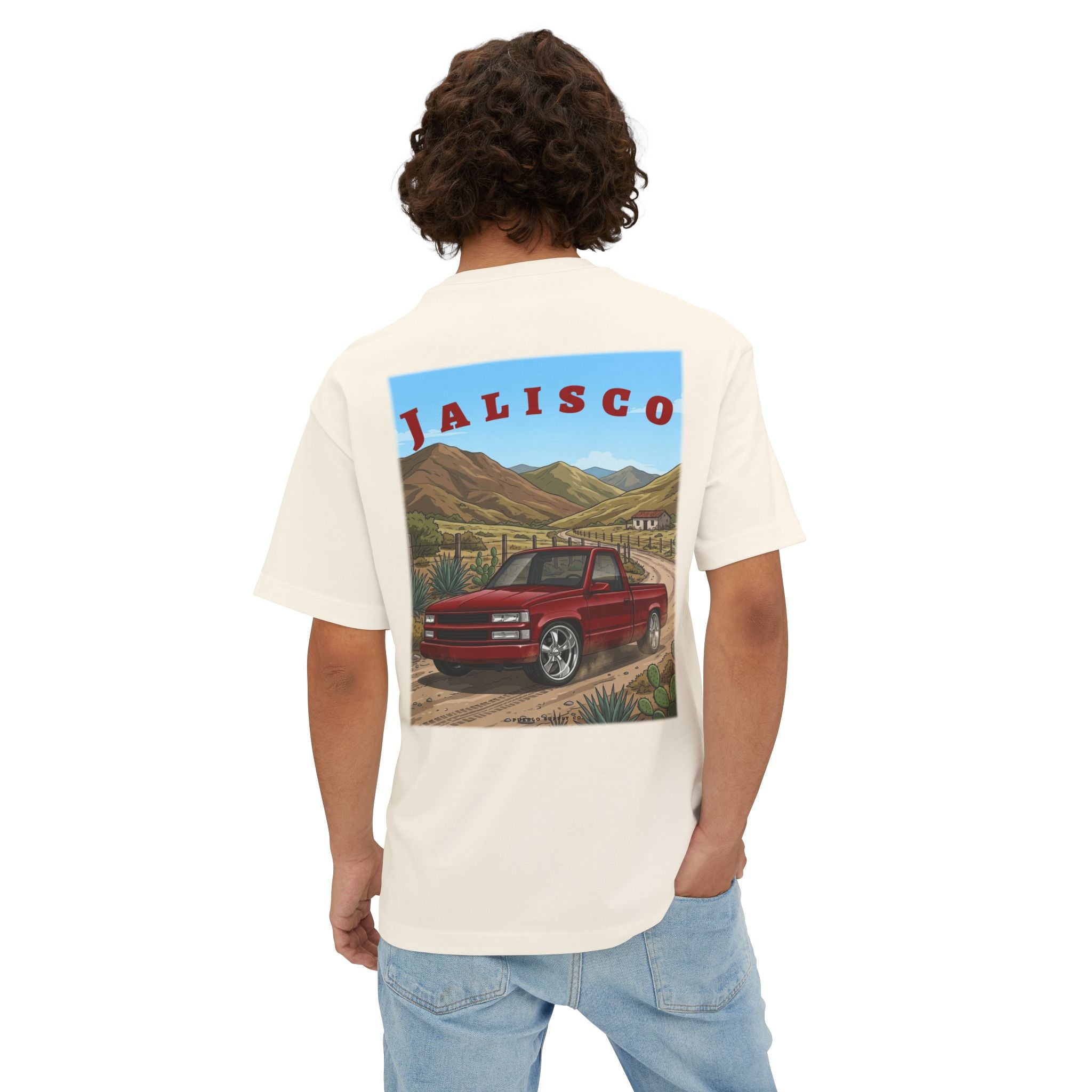 Jalisco Red OBS Truck Oversized Tee