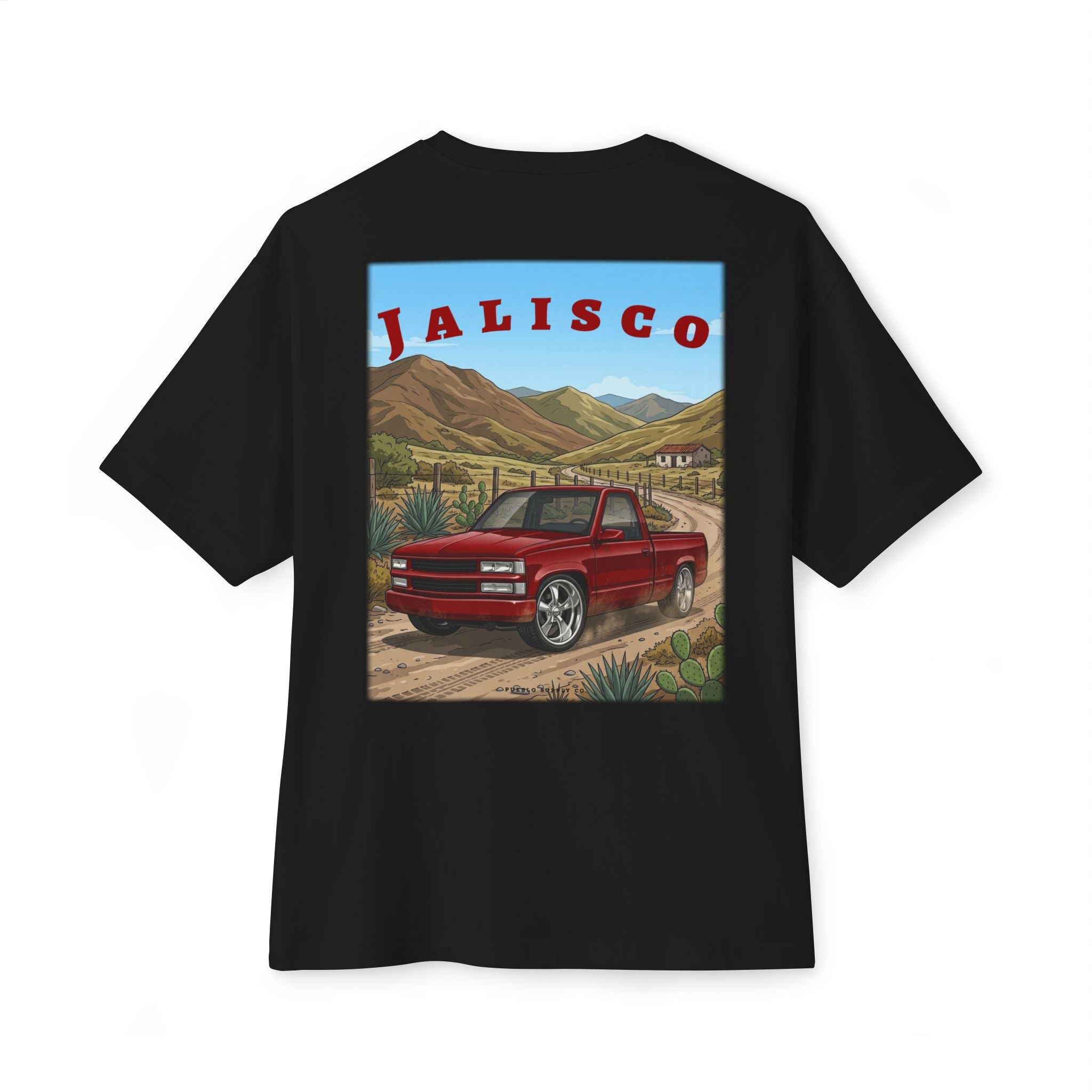 Jalisco Red OBS Truck Oversized Tee